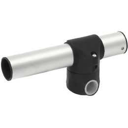 Держатель спиннинга сквозной на леер, алюминий (030630T)